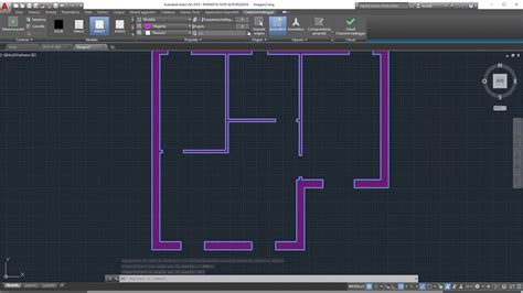 Come Disegnare Una Pianta In Autocad Youtube