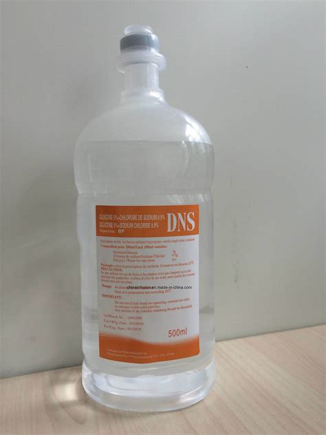 Glucose And Sodium Chloride Injection Gmp Manufacturer Sodium