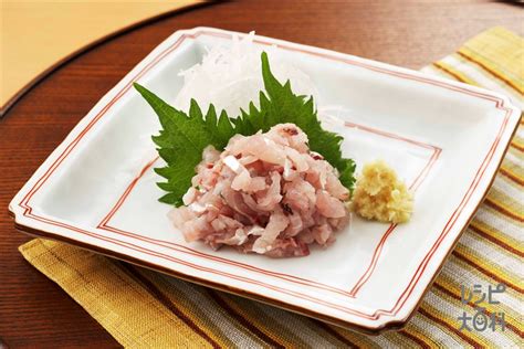 B あじのたたきのレシピ・作り方｜レシピ大百科（レシピ・料理）｜【味の素パーク】 あじや大根を使った料理