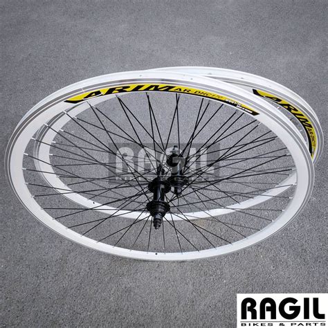 WHEELSET SEPEDA 700C ARIM 700 C A RIM LUBANG 36 HOLE 36H DOUBLE WALL