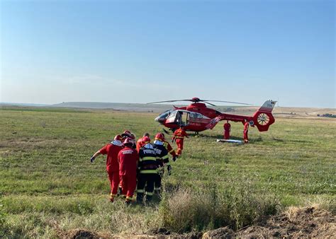 Foto Ofer De Tir Transportat Cu Elicopterul Smurd La Bucure Ti Dup