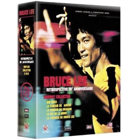 DVD COFFRET BRUCE Lee 5 Big Boss Vaincre La Fureur Du Dragon Le Jeu De