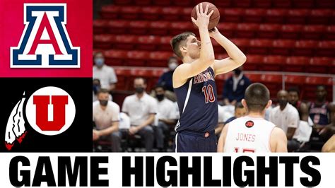 Arizona vs Utah Highlights | College Basketball Highlights 2021