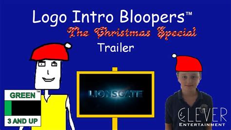 Logo Intro Bloopers: The Christmas Special Trailer - YouTube