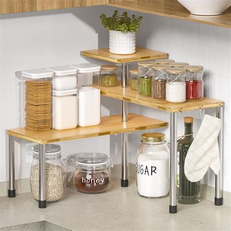 Amazon Apicizon Kitchen Countertop Organizer Bathroom Counter