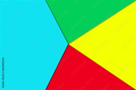 Google Play Abstract Multicolor Colorful Background Vector Illustration