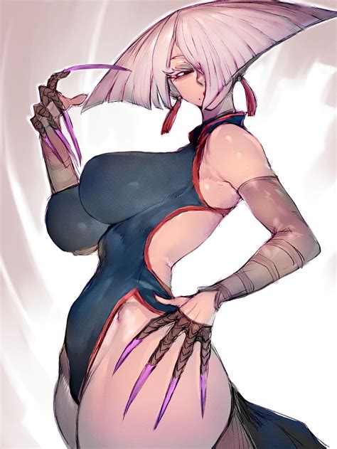 Hentai Boobs Girl Girls A K I Street Fighter Big Breasts Breasts