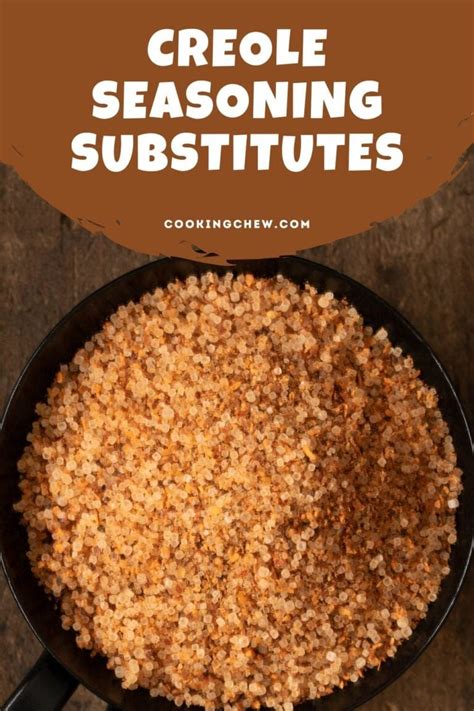 Creole Seasoning Substitutes