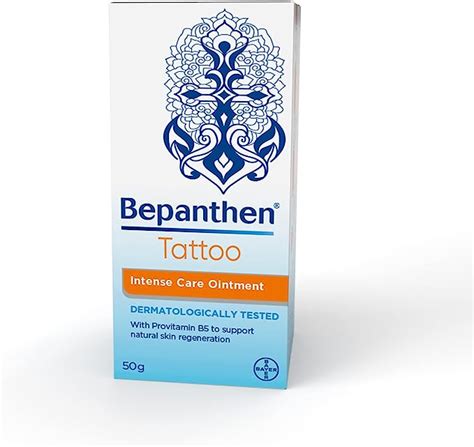 Bepanthen Tattoo Intense Care Ointment Formulated With Provitamin B5