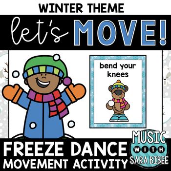 Winter Freeze Dance (With GIFS) - {Music and Non-Music Classrooms}