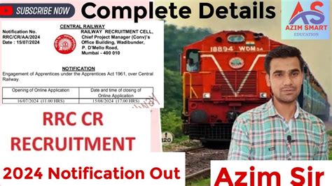 Central Railway Rrc Cr Various Trade Apprentices Apply Online For