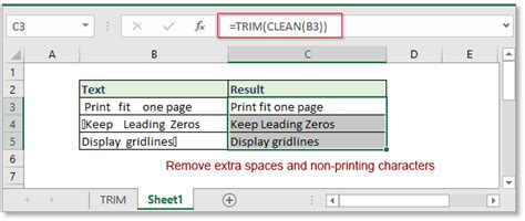 Excel Formula Remove Leading And Trailing Spaces 25728 Hot Sex Picture