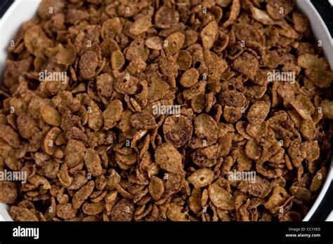 Cocoa Pebbles Breakfast Cereal Stock Photo Alamy