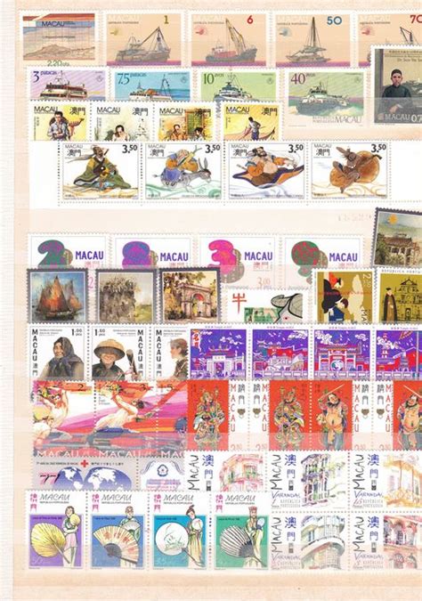 Macau Collection Of Stamps And Blocks Catawiki