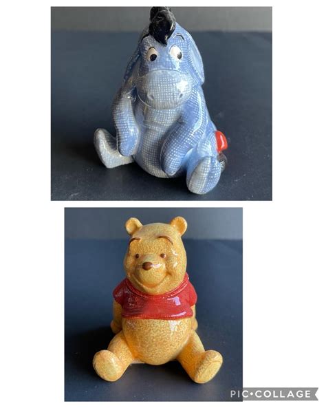 Disney Winnie The Pooh And Eeyore Salt And Pepper Shakers EstateSales Org