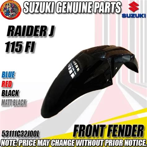 RAIDER J 115 FI FRONT FENDER GENUINE 53111C32J00L Lazada PH