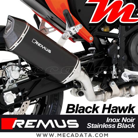 Silencieux Pot D Chappement Ktm Duke R Remus Black Hawk