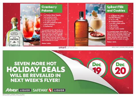 Sobeys Safeway Ab Liquor Flyer December To