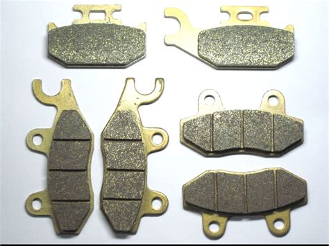 Mc Front Rear Brake Pads For Yamaha Rhino Yxr Yxr