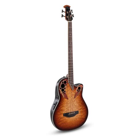Акустическая бас-гитара OVATION CEB44X-7C Bass Celebrity Cognac Burst ...