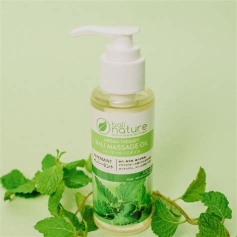 Jual Peppermint Massage Oil Daun Mint Minyak Pijat Ala Spa Bali Nature Shopee Indonesia