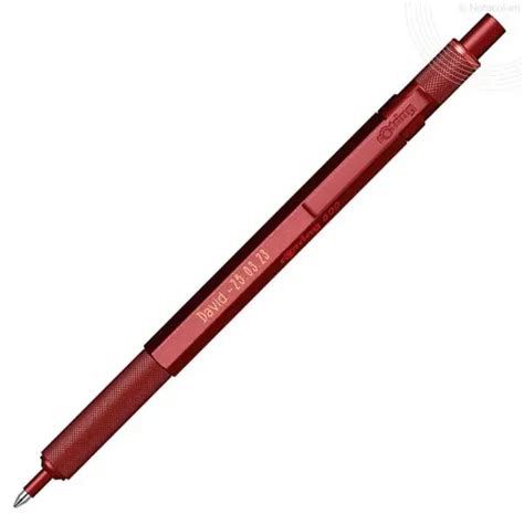 ROtring 600 Rot Personalisierter Kugelschreiber