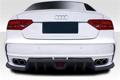 Fiberglass Rear Bumper Body Kit For 2011 Audi A5 2011 2013 Audi A5 4dr Duraflex Tkr Rear