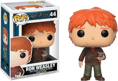 Amazon Funko Pop Movies Harry Potter Ron Weasley With Scabbers Toy