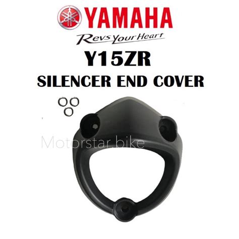 Yamaha Y Zr Muffler End Cap Ekzos End Cap Cover Exhaust Ex Pipe