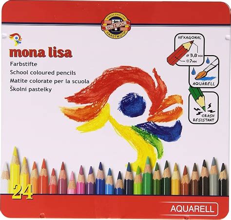 Amazon Koh I Noor Mondeluz Aquarell Drawing Set Colored Pencils