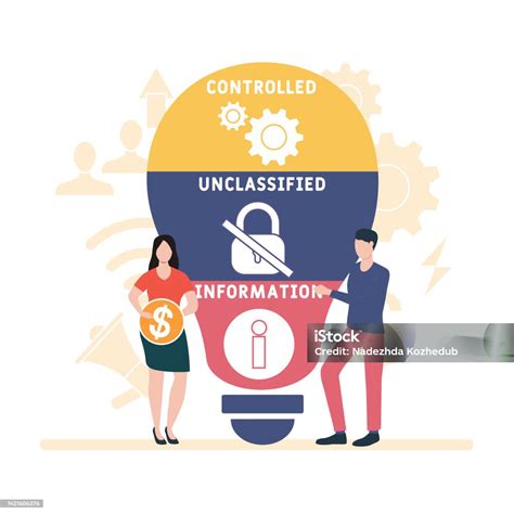 Cui Controlled Unclassified Information Acronym Stock Illustration Download Image Now