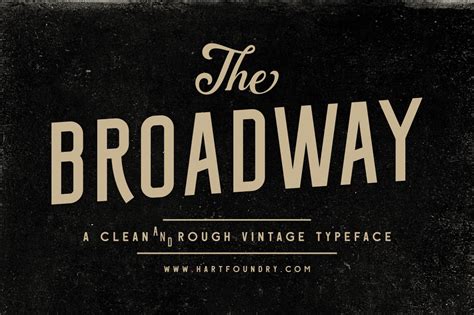 Broadway Font Pack 201767 Logo Font Bundles