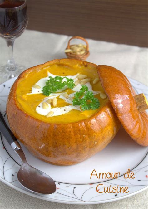 Soupe De Potiron Amour De Cuisine Recette Soupe De Potiron