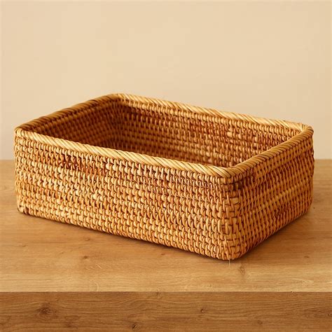 Mira Rattan 30 X19x 9 Cm Saklama Kutusu Dekoratif Sepet MyLamp