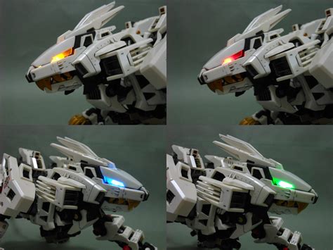 Hmm Zoids 172 Rz 041 Liger Zero Painted Build Wfull Leds