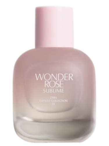 Wonder Rose Sublime Zara Fragancia Una Nuevo Fragancia Para Mujeres 2022