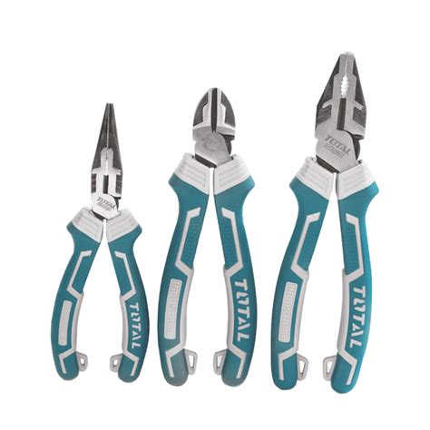 Total Plier Set 3pc High Leverage Brights Hardware