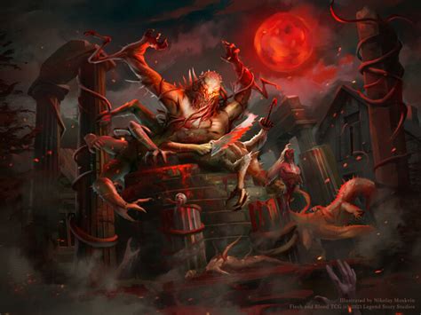 Illustrated By Nikolay Moskvin Flesh And Blood Tcg C Legend