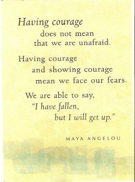 Appreciation Courage Maya Angelou Quotes - ShortQuotes.cc