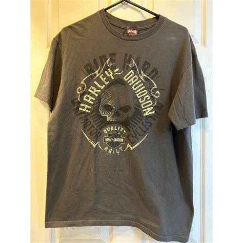 Barnett Harley Davidson El Paso Texas Skull T Shirt Gem