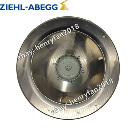 Ziehl Abegg Rh M Dk C R Centrifugal Fan V Mm Inverter