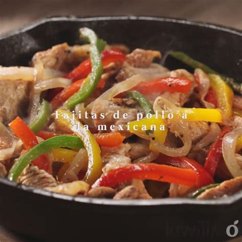 Cómo hacer fajitas de pollo fáciles muy deliciosas Receta