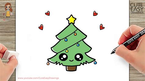 Cute Easy Christmas Drawings