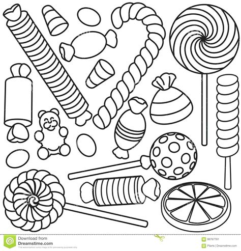 Sweets Coloring Pages Coloring Pages