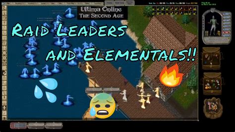 Ultima Online Uosa Second Age Orc Raid Leaders And Elementals Youtube