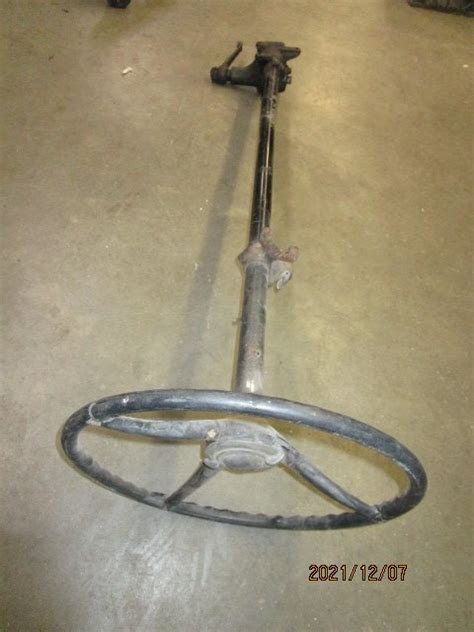 1937 Ford Steering Wheel Column And Steering Box The Hamb