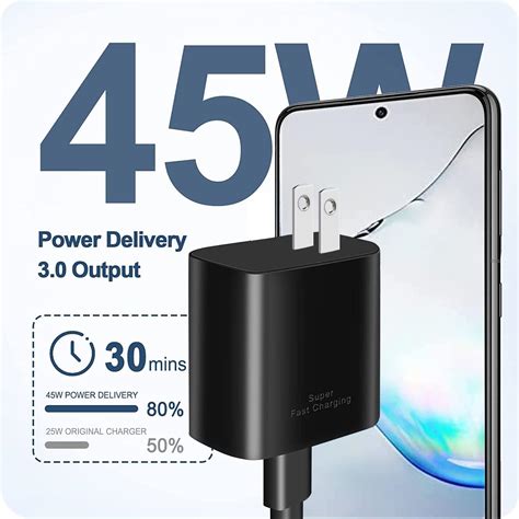 Buy 45 Watt Usb C Charger 2 Pack For Samsung Charger Fast Charging