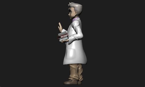 Pokemon Professor Oak 3d Model 3d Printable Cgtrader