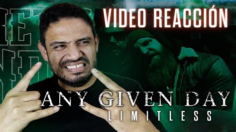 Any Given Day Limitless Video Reacción Metalcore Alemán