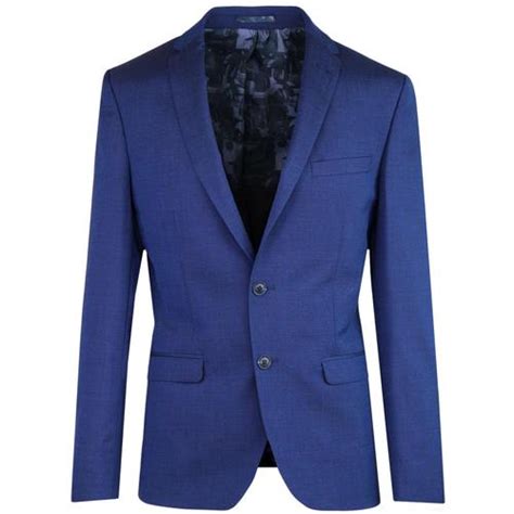 Ben Sherman Tailoring Mod Tonic Scooter Suit In Bright Blue